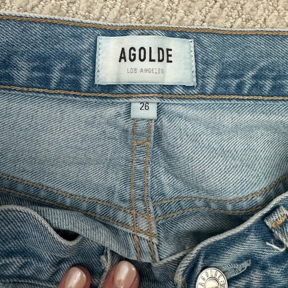 AGOLDE 90s mid rise straight jean - Picture 6 of 7